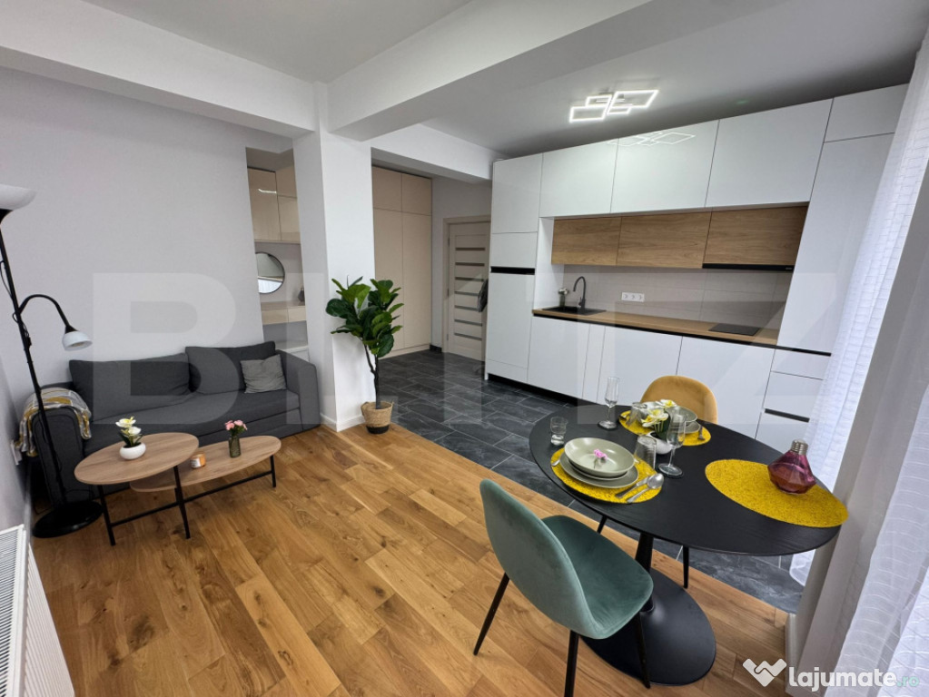 Apartament 2 camere, 39 mp, parcare subterana, zona Terra