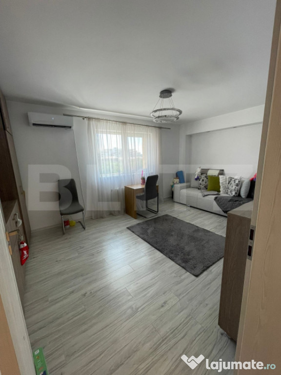 Apartament deosebit, la cheie, 2 camere, 52 mp, balcon 8 mp,