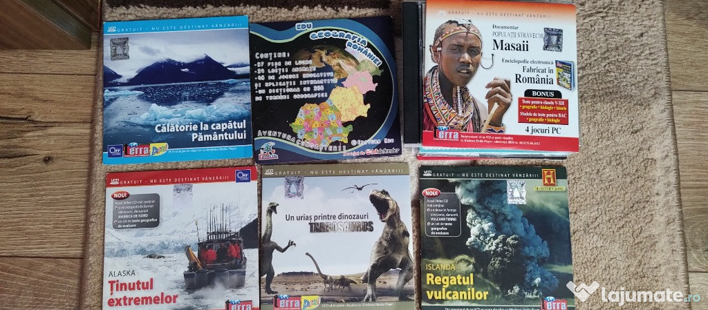 14 CD-uri/DVD-uri educative pentru ciclul primar și gimnazial