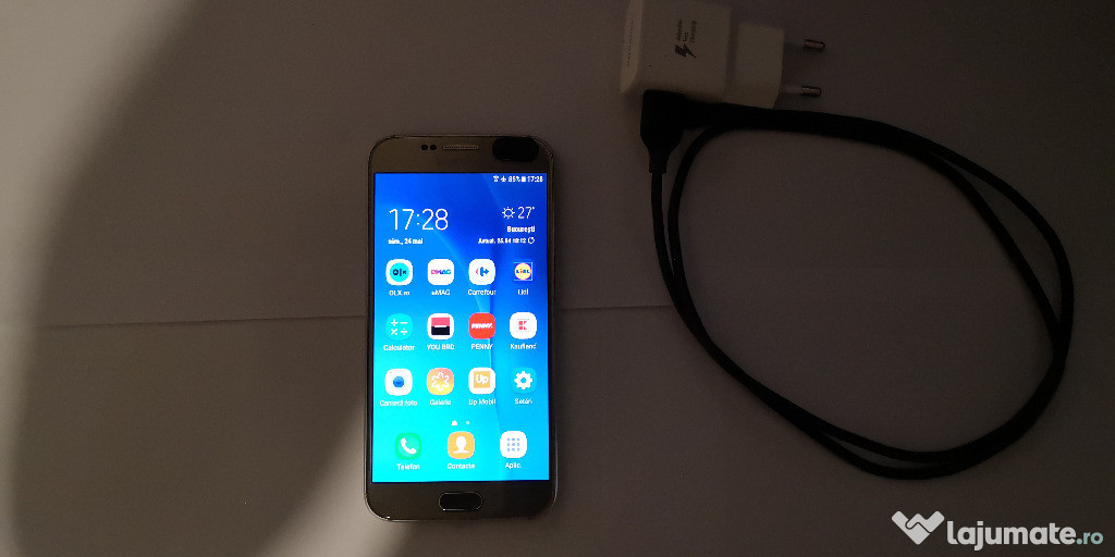 Samsung Galaxy S6 3GB RAM 32GB Telefon Mobil OLED 4K Video Android NFC