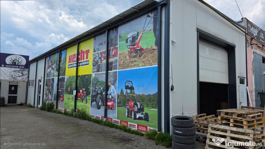 Hala 125 mp + teren 234 | Spatiu Comercial | Pitesti | Strad