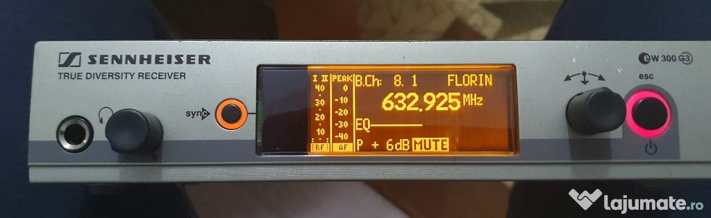 Wireless SENNHEISER G3 EV 300