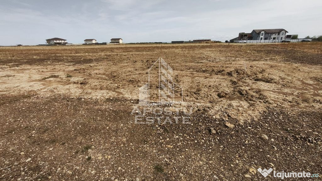 Teren pentru duplex sau individuala, 740 mp Sanandrei