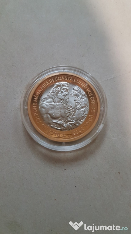 Moneda BNR tema biblica. Romania 2003. Rara