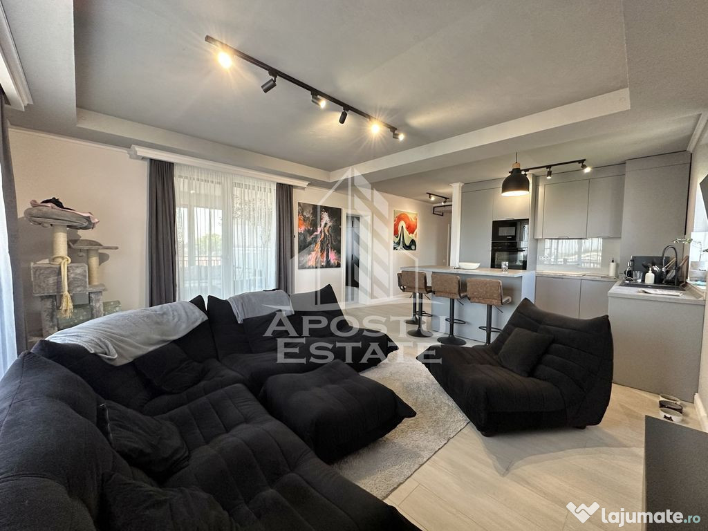 Apartament de Lux cu 3 camere si 2 bai, mobilat in Giroc ...