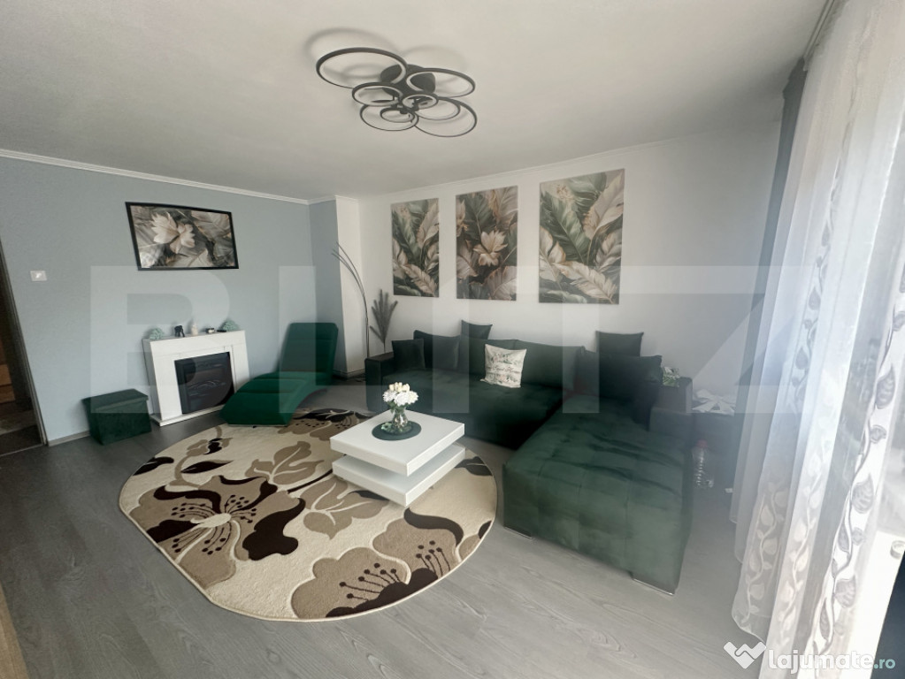 Apartament cu 2 camere,63mp,zona Careiului,R.A.R.