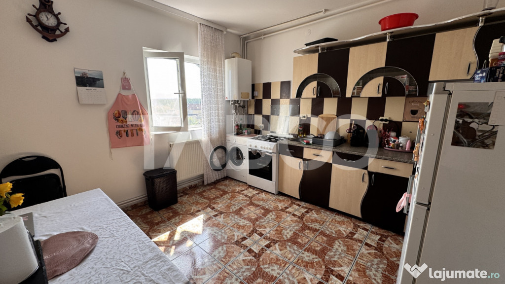Apartament 3 camere de inchiriat mobilat utilat 74mp Siretul