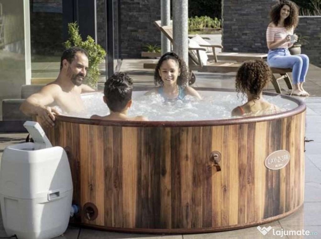 Piscina gonflabila Spa cu hidromasaj, Bestway Lay-Z-Spa 60025