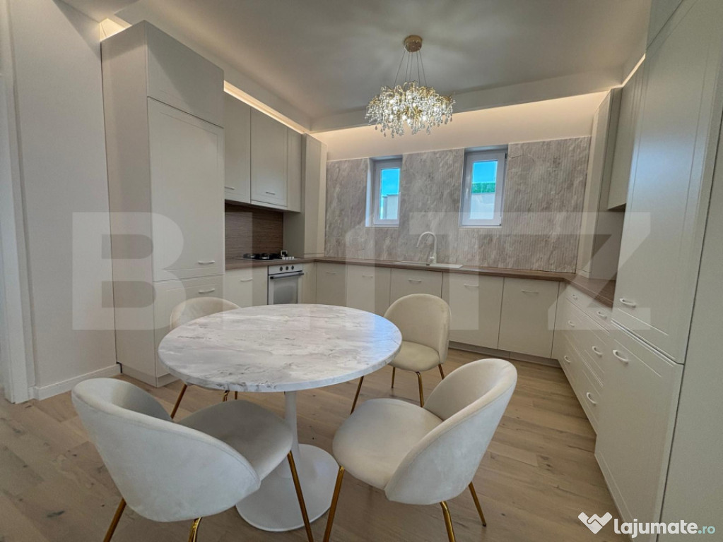 Penthouse finisat cu 3 camere, 89 mp, incalzire in pardoseal