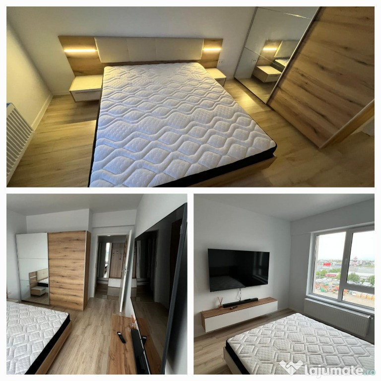 2 camere, decomandat, nou, smart, bloc 2023, balcon tripan, Militari