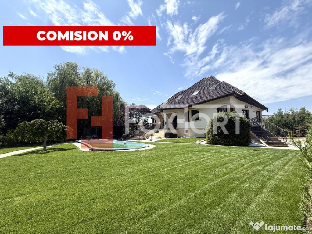 COMISION 0% Casa individuala exclusivista cu 7 camere si pis