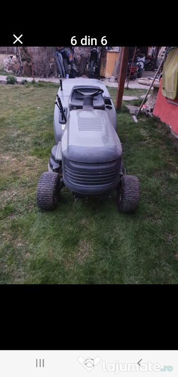 Tractoras tuns gazon