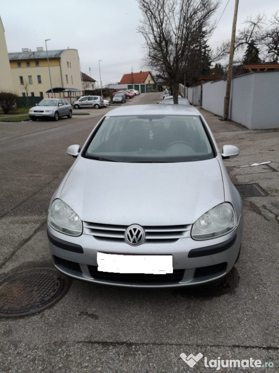 Vand VW Golf 5,diesel 1.9TDI,2005,argintiu metalizat