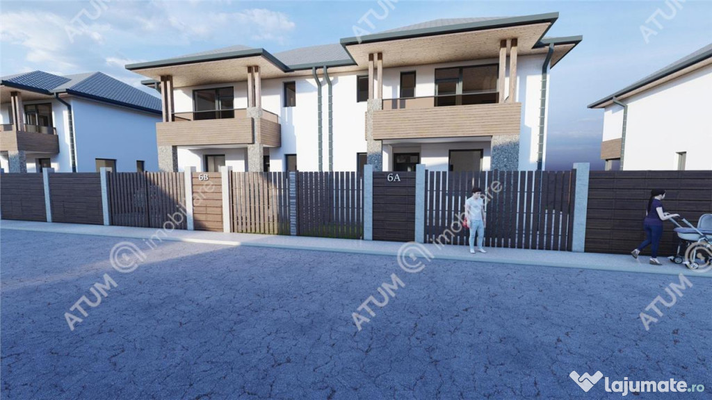 Casa cu 4 camere decomandate si teren de 240 mp in Selimbar