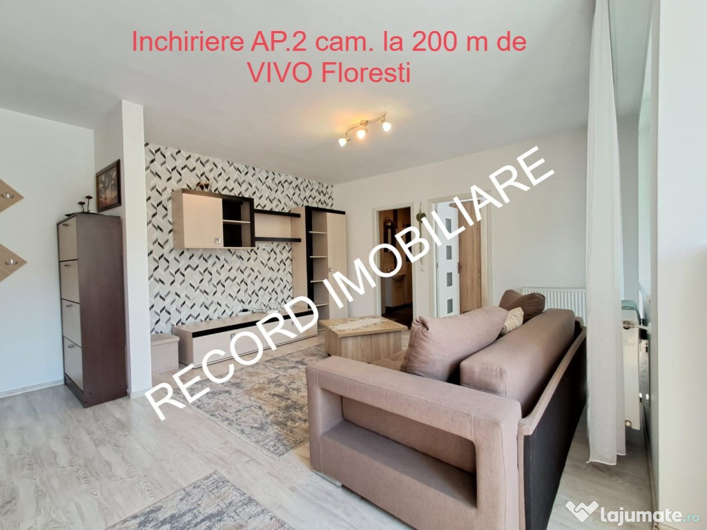 Apartament 2 camere et.1 la 200 m de VIVO