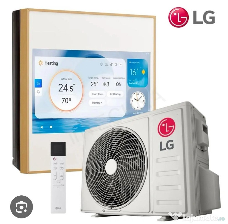 Vând NOU LG Artcool Gallery Premium LCD 12000 btu