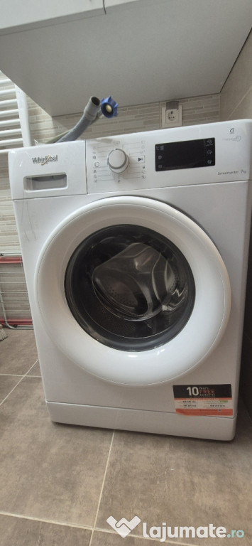 Mașina de spălat Whirlpool free care 6th sense 7 kg, 1200 rotații