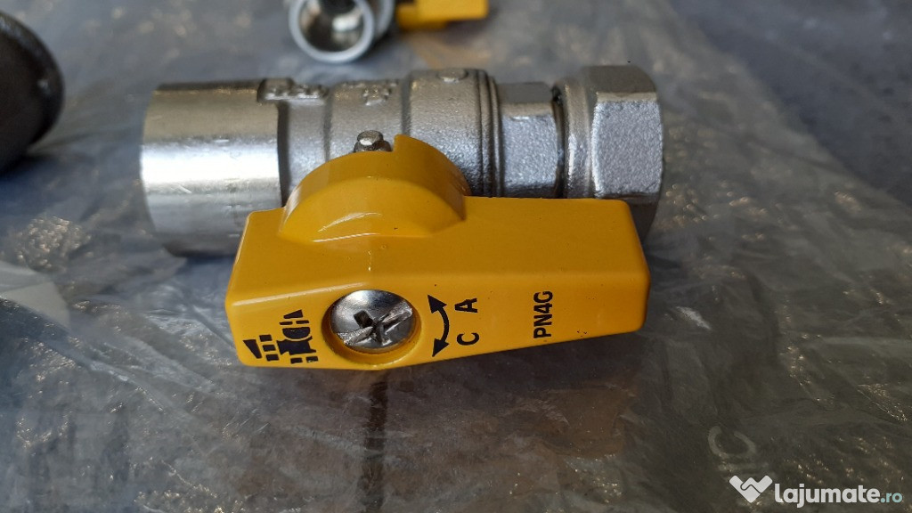 Robinet de gaz Giacomini italia, 1/2 FI/olandez, nou.