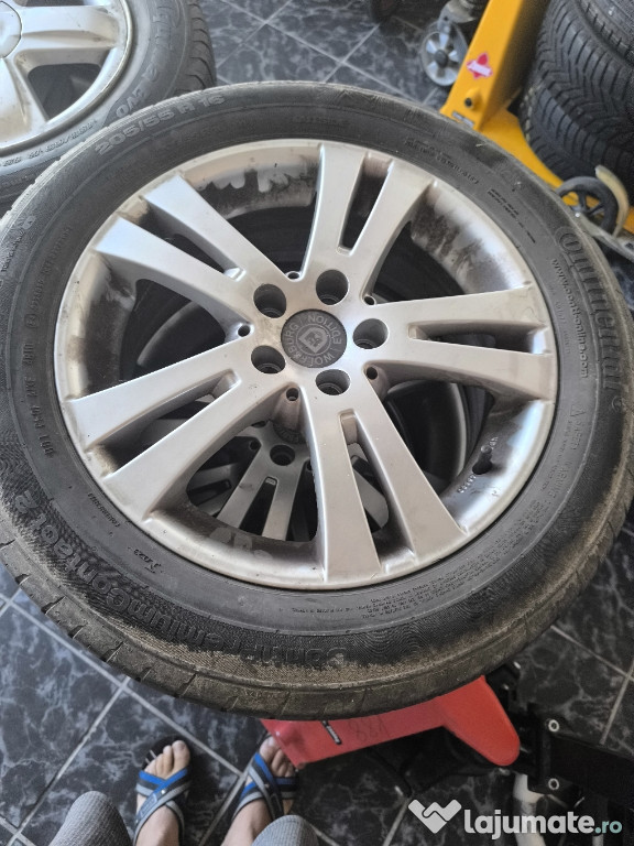 Janta Aluminium cu cauciucuri de Vara