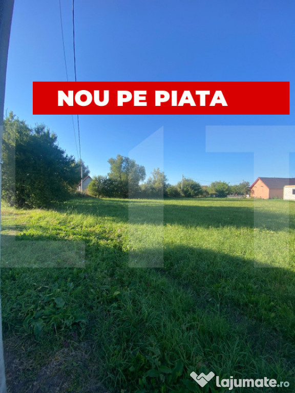 Teren intravilan de vânzare – 866 mp pentru locuință