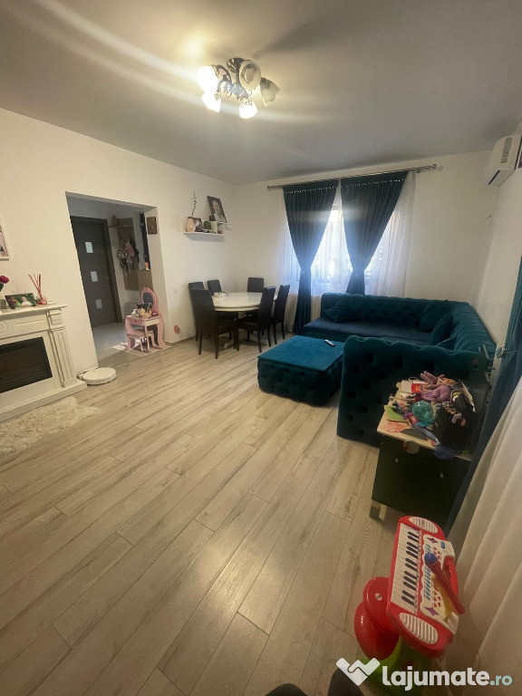 Casa cu 4 camere|panouri solare|teren generos|mobilata si utilata