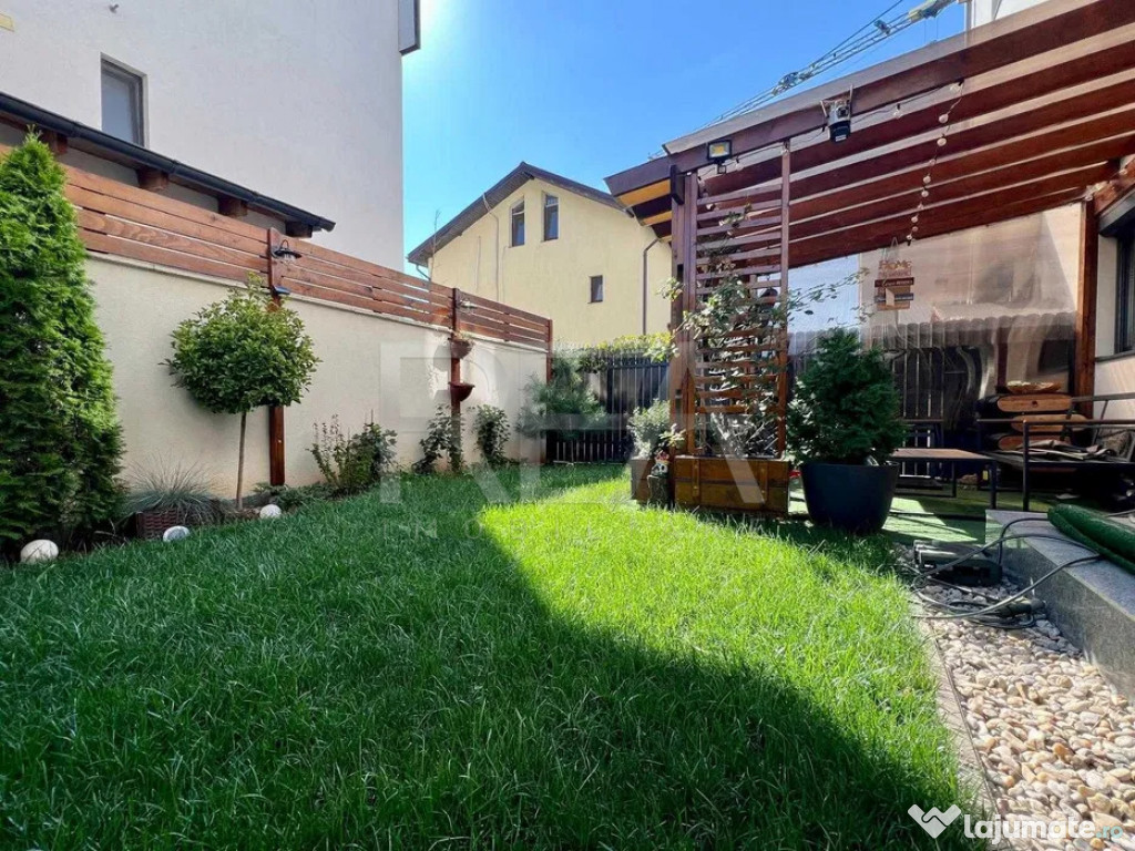 Apartament 2 camere mobilat/utilat, gradina generoasa, Braga