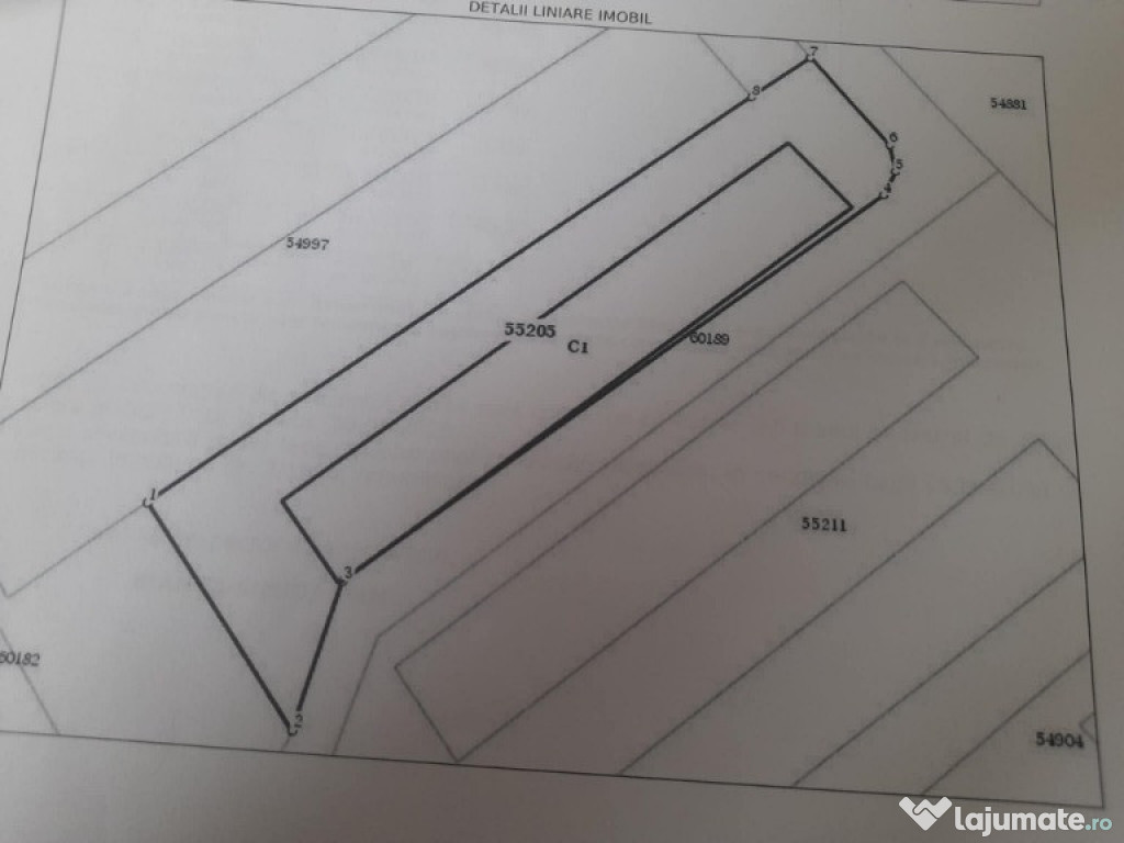 In Iclod, Nord, magazie veche 800 mp +1000 mp platforma betonata