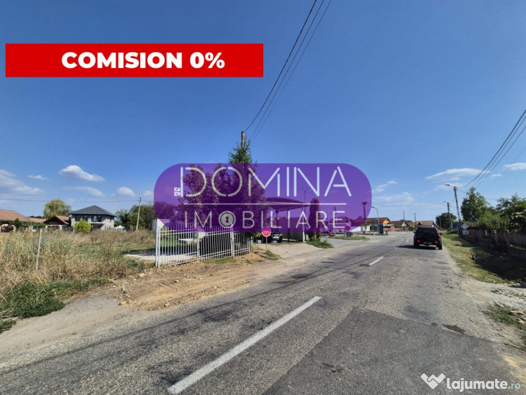Teren în Ursați ptr. construcții rezidențiale și comer