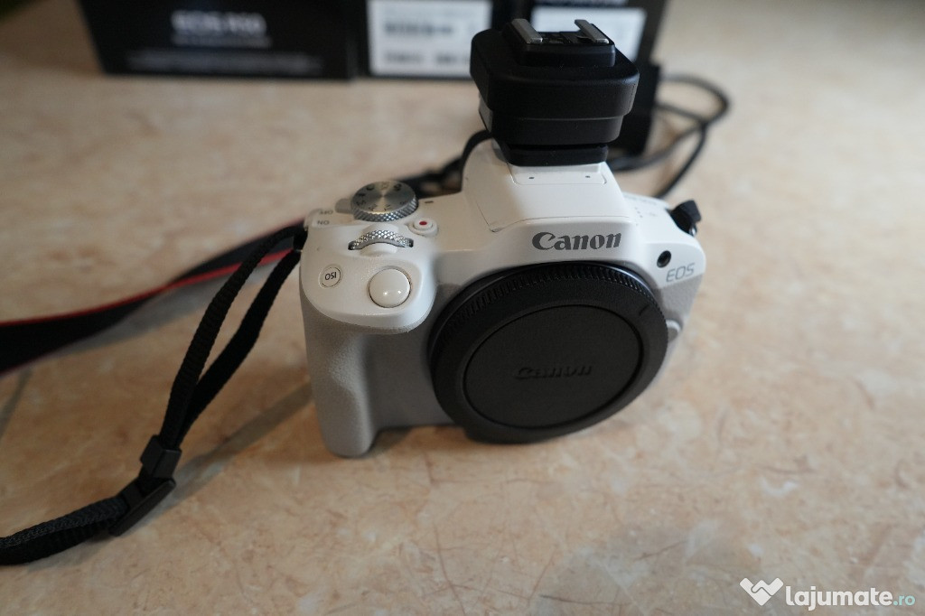 Aparat foto Mirrorless CANON EOS R50, 24.2MP, 4K