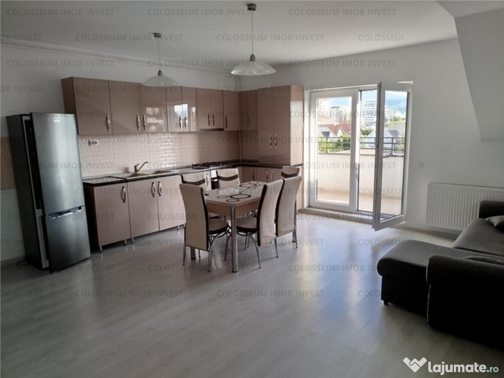 COLOSSEUM: Apartament nou 2 Camere mobilat utilat Coresi