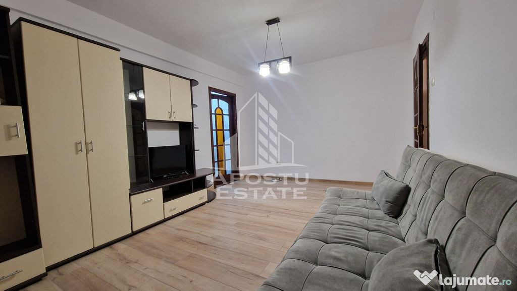 Apartament cu 2 camere, centrala proprie, zona Take Ionescu