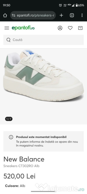 Vând pantofii de lucru New balance mărimea 43