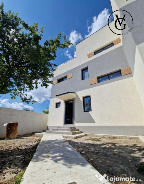 Vila Moderna - Ovidiu - Vedere catre lac (construcție 2025)