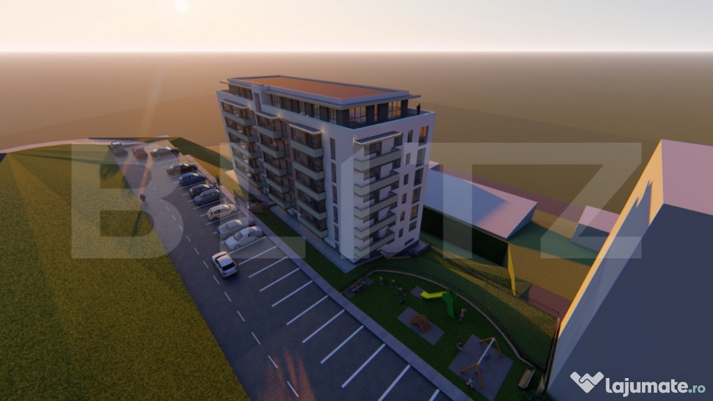 Unicitate!Apartament 2 camere, confort sporit, Bloc Nou,Zona