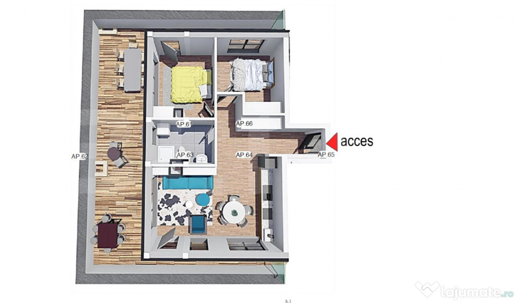 Unicitate!Apartament 3 camere,confort sporit,Bloc Nou,Zona P