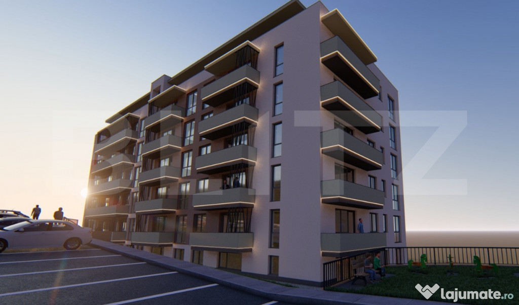 Unicitate!Apartament 2 camere, confort sporit, Bloc Nou,Zona