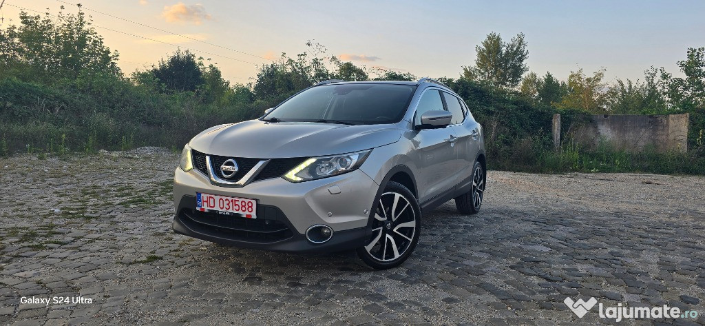 Nissan Qashqai/2017/1,6DCI/131 cp/Euro 6/TEKNA +/Navi/Pano/Camere 360/