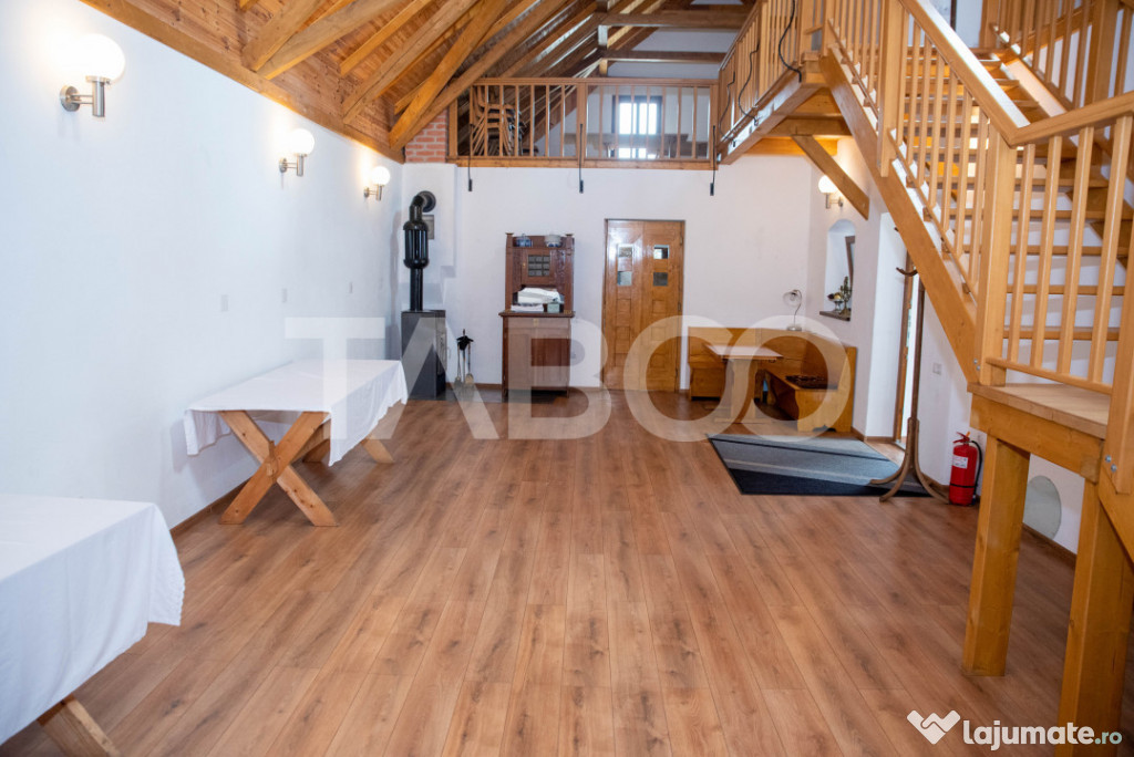 Spatiu comercial cu bucatarie proprie curte si terasa Sibiu