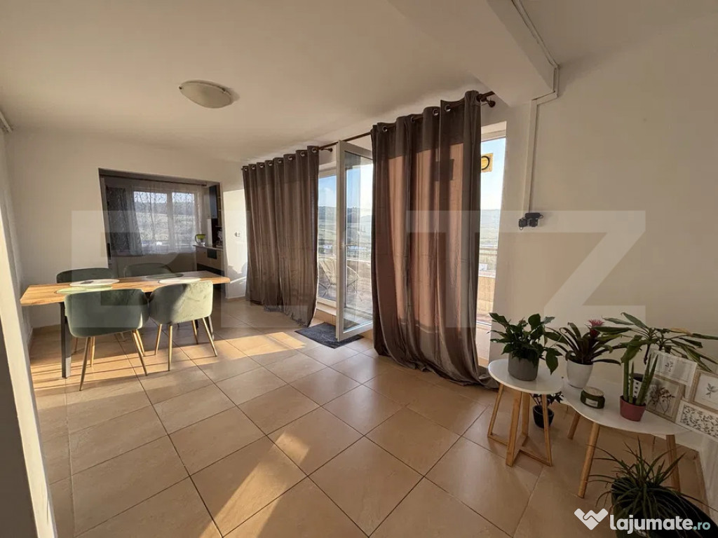 Oportunitate , Apartament de tip penthouse , 3 Camere 84 Mp
