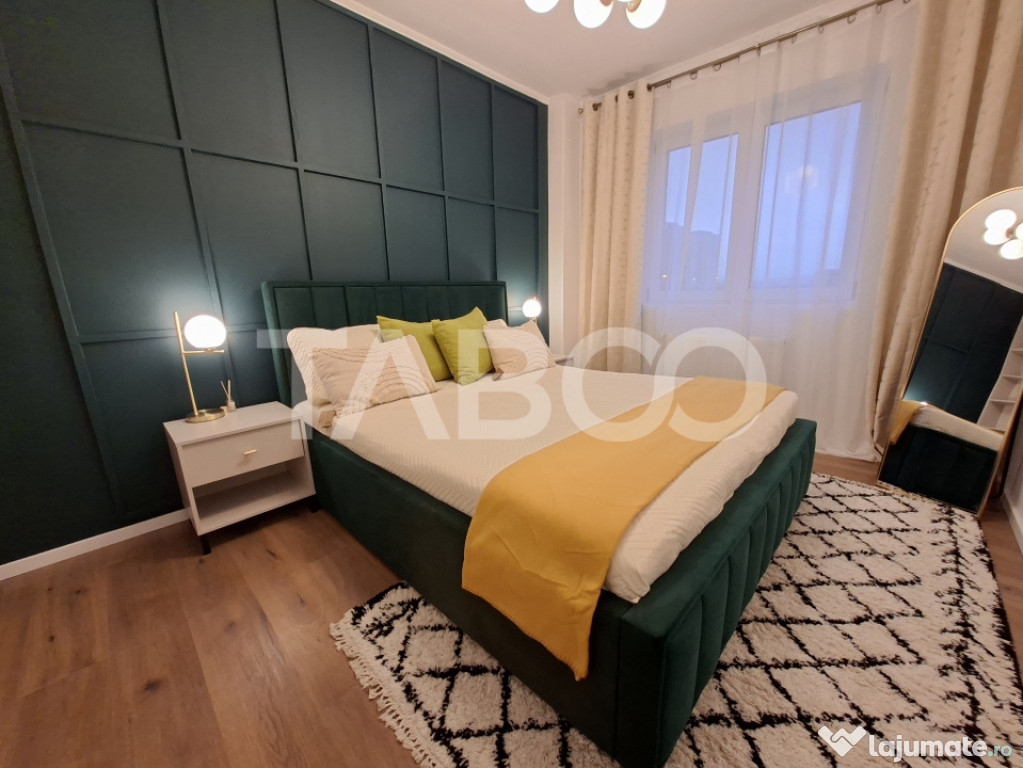 Apartament 2 camere 58 mpu mobilat si utilat de lux Lup Resi