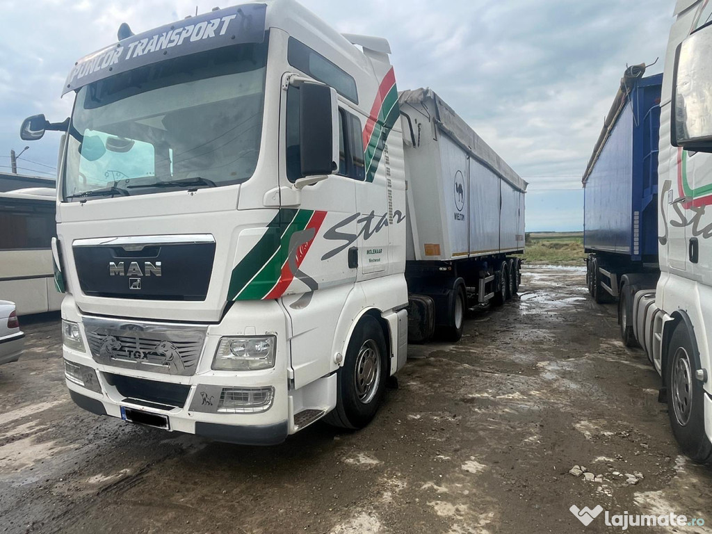 Man tgx 440 si semiremorca