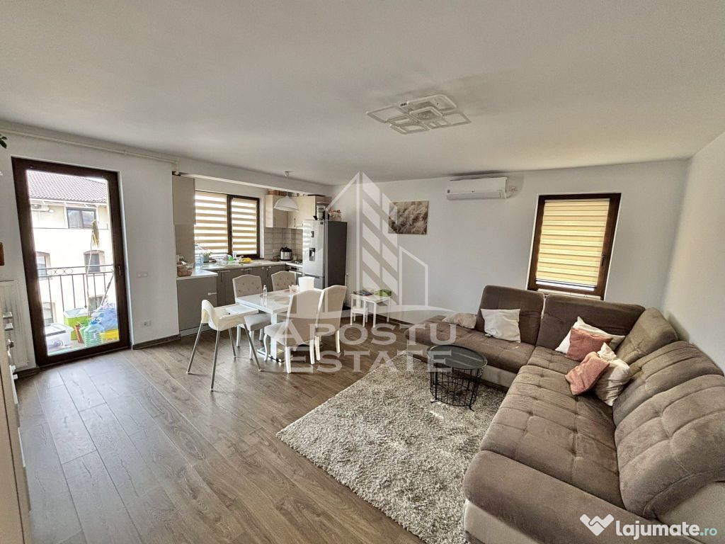 Apartament cu 2 camere complet mobilat si utilat in Giroc...