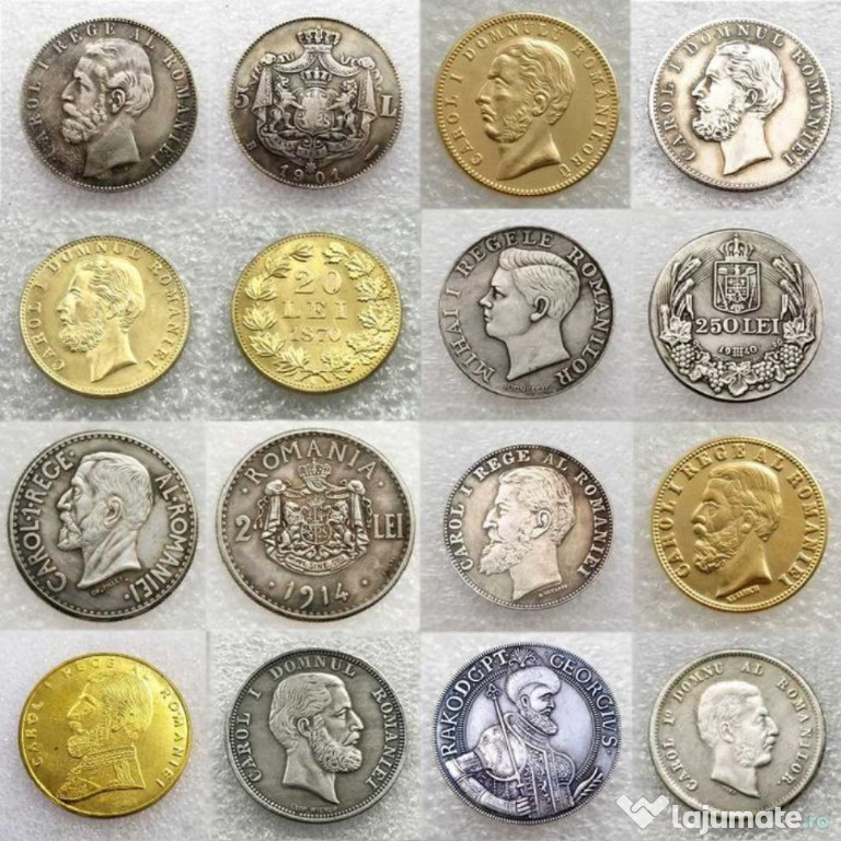 Moneda comemorativa Romania perioada 1868-1941 Replici