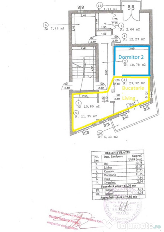 Apartament 2 camere transformabil in 3 - Pipera