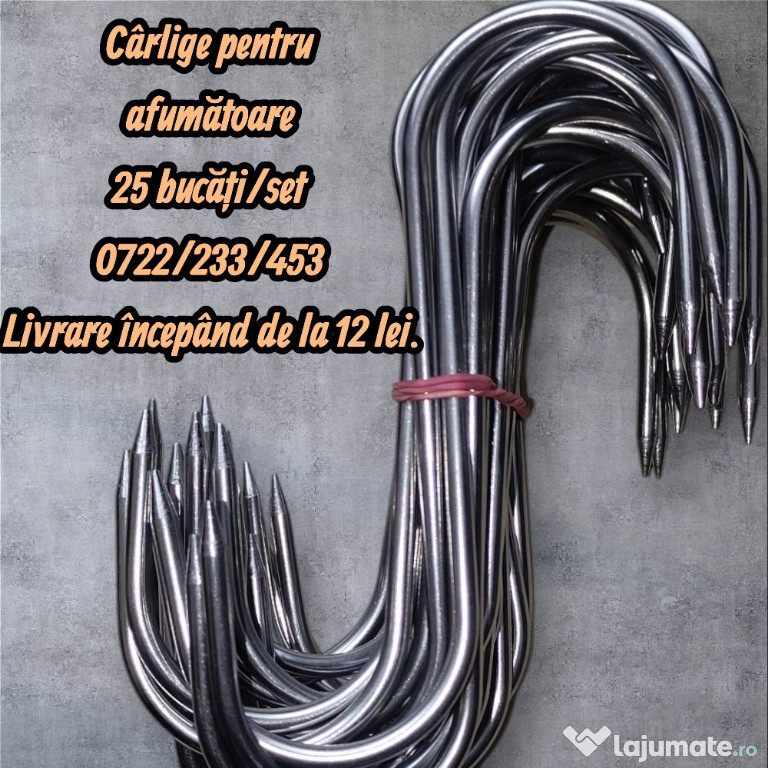 Cârlige inox măcelărie