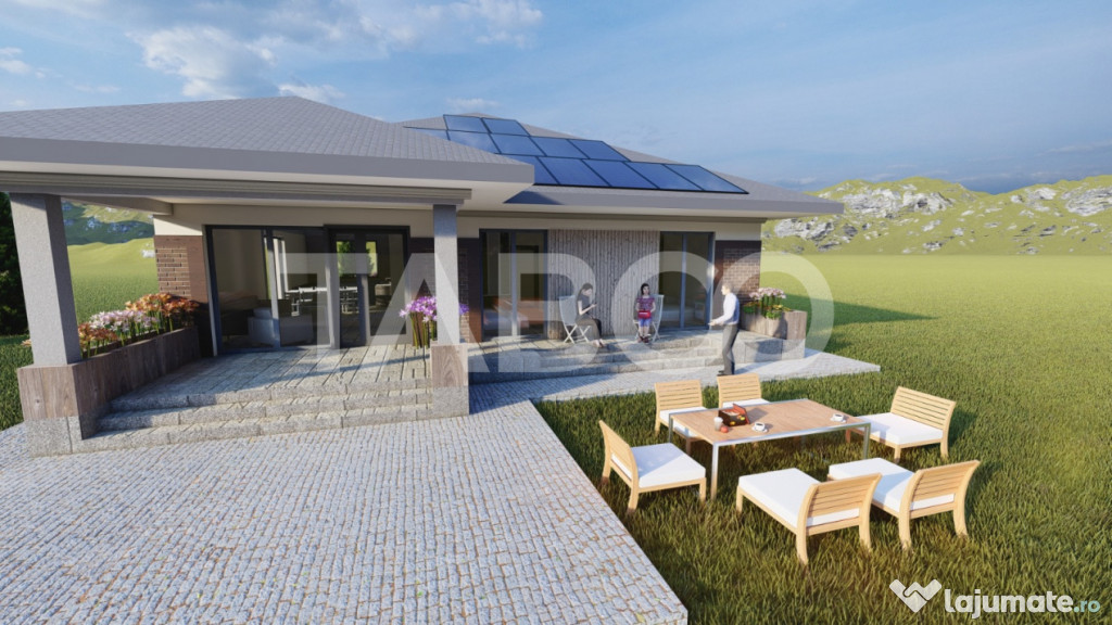 Casa deosebita de vanzare cu 3 camere Sura Mica Sibiu 500 mp
