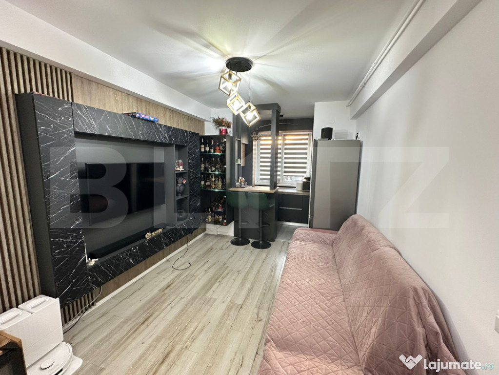 Apartament 3 camere, 2 băi, balcon + loc de parcare – eta