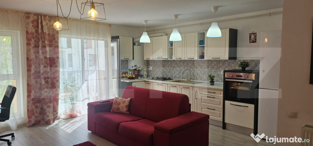 Apartament cu 2 camere, mobilat modern, 66mp, balcon, New Ci
