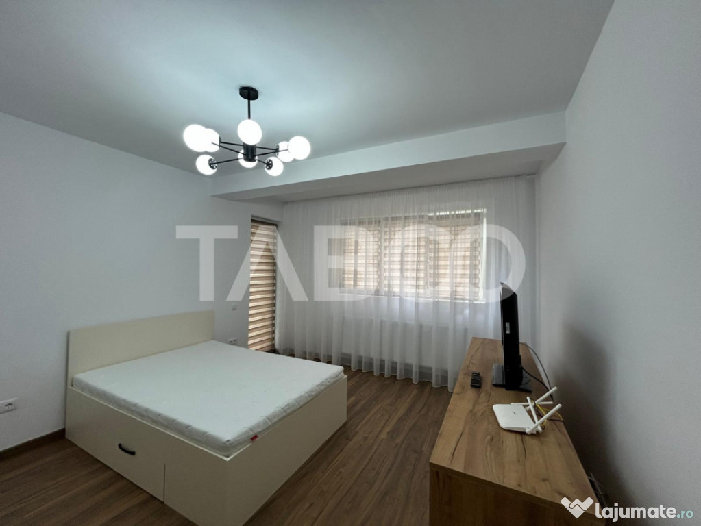 Garsoniera la prima inchiriere cu balcon si gradina in Selim