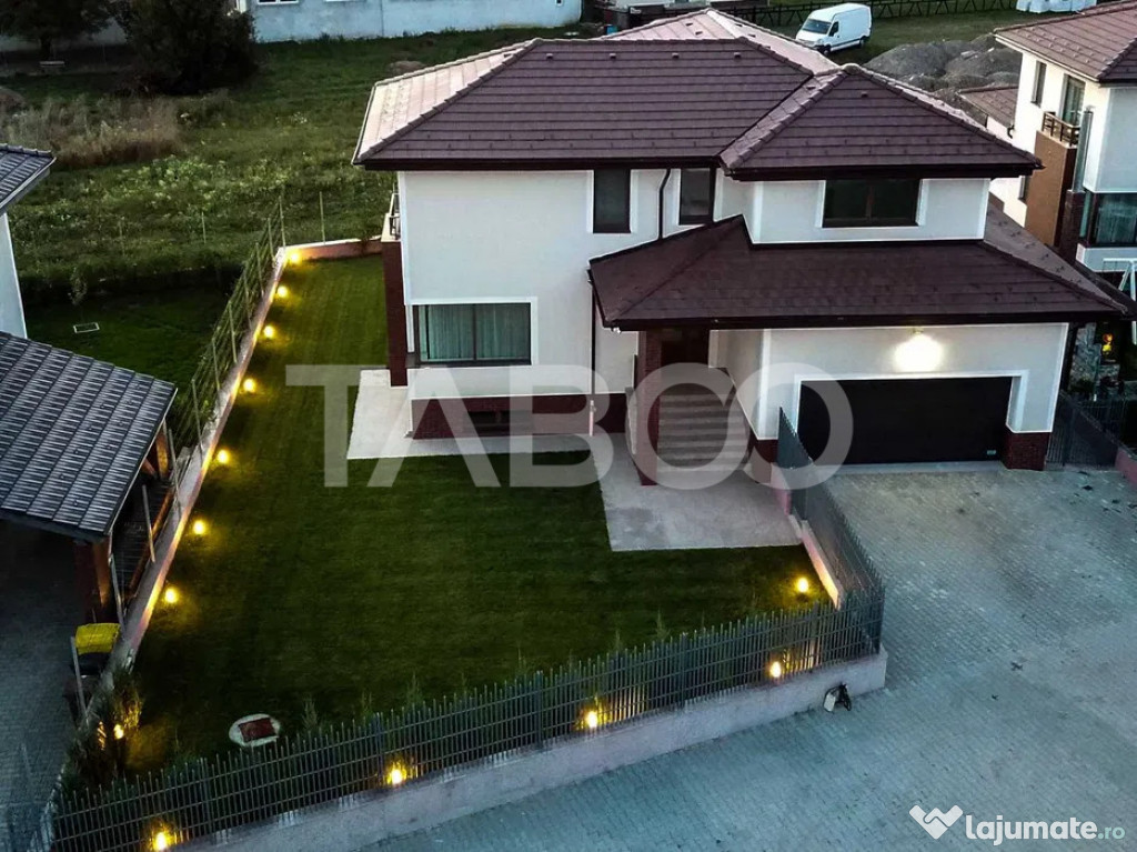 Casa individuala de vanzare cu garaj si teren generos in Sel